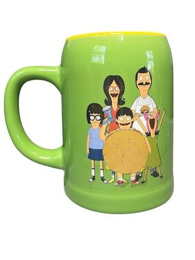 Green Bob's Burgers Character Mug 20oz
